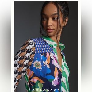 The Paz Buttondown Shirt by Maeve Anthropologie new top